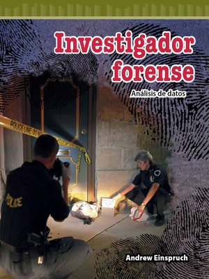 cover image of Investigador forense: Análisis de datos